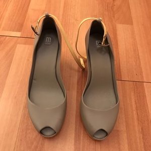 Melissa Patchouli Wedge Shoes Sz 10